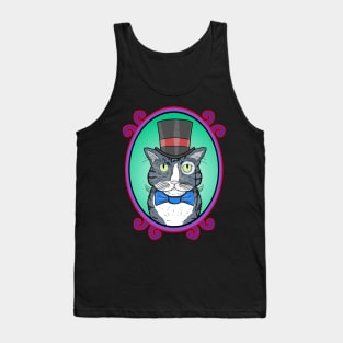 Distinguished Cat Tank Top